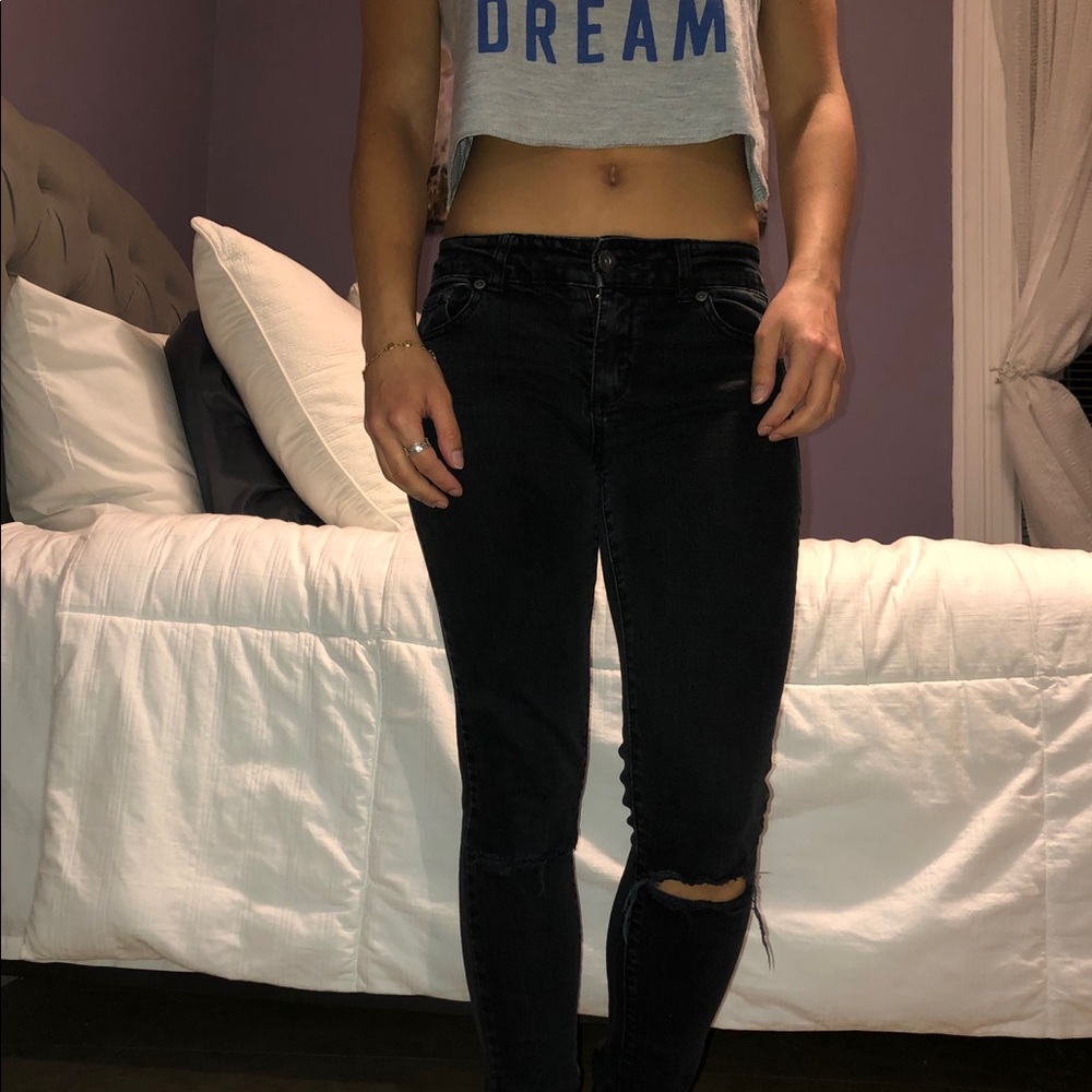 BLACK HIGHWAY SKINNY JEANS